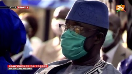 CONFÉRENCE DE PRESSE BABACAR NGOM SEDIMA DU JEUDI 09 JUILLET 2020