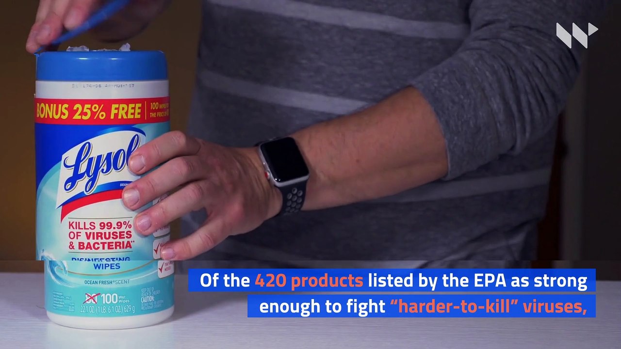 EPA Approves Lysol Disinfectant Spray as Effective Against COVID19