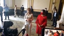 Visita de la vicepresidenta electa Raquel Peña a Margarita Cedeño