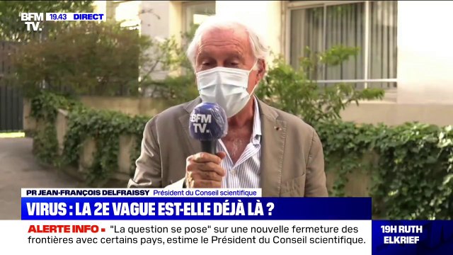 Jean-François Delfraissy (président du Conseil scientifique): On pense que ceux qui ont eu le coronavirus sont probablement protégés