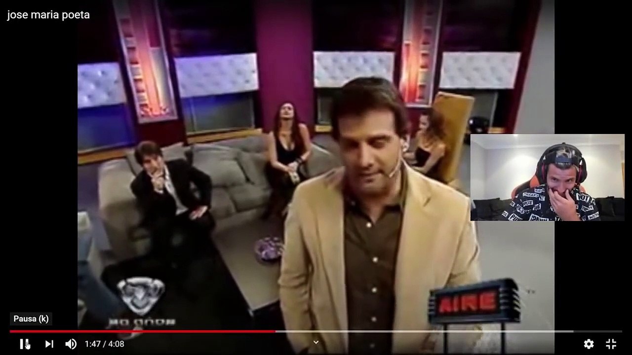 Kun Aguero reacciona a Jose Maria poemas videomatch showmatch