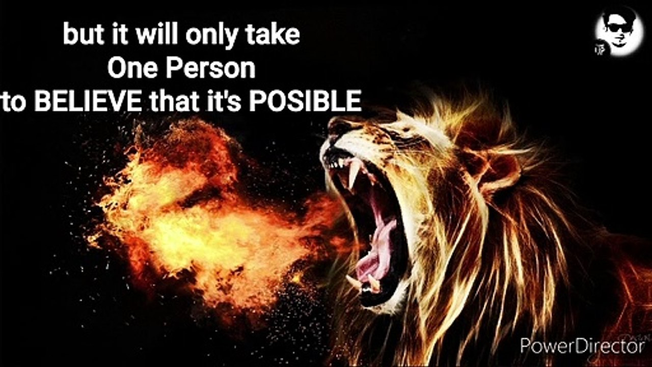 BE LIKE A LION- GO HUNT YOUR DREAM- Motivation 2020 -Frame up_HD