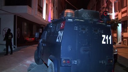 İstanbul’da gece yarısı çok sayıda adrese terör operasyonu