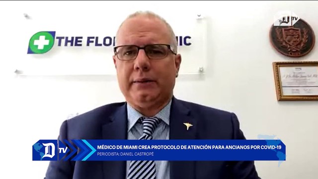 Médico de Miami crea protocolo de atención para ancianos de cara al COVID-19