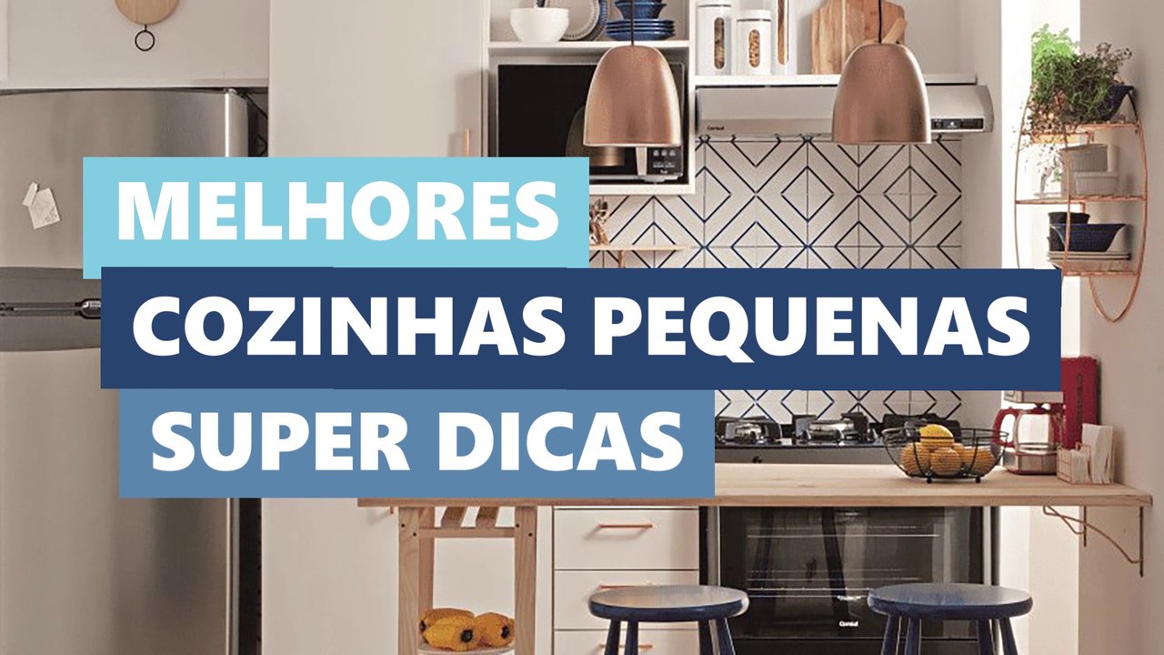 Melhores Cozinhas Pequenas Decoradas em Casas e Apartamentos • Lolafá