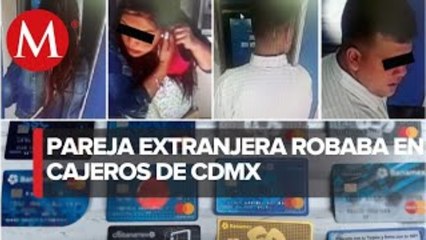 Detienen a peruanos que ponían trampas en cajeros en CdMx para retener tarjetas