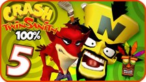 Crash Twinsanity Walkthrough Part 5 ๑ 100% ๑ (PS2, XBOX)