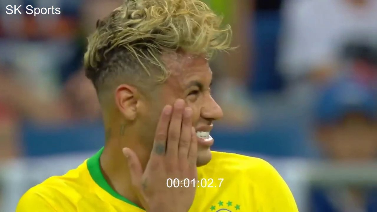 Neymar During BRAZIL vs Switzerland Match -World Cup 2018--PART-1 in HD!!