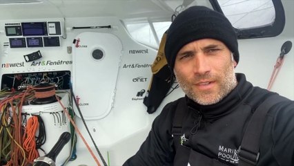 Vendée-Arctique-Les Sables d’Olonne 2020 : Fabrice AMEDEO - NEWREST - ART&FENÊTRES - Onboard