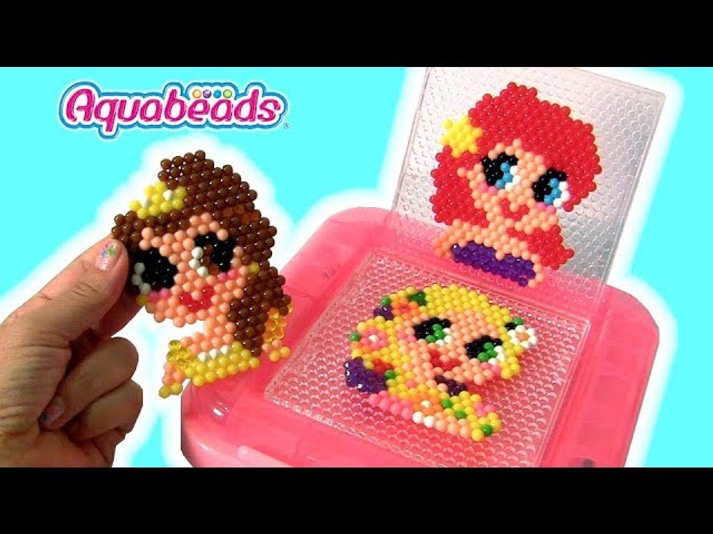 AquaBeads Disney Princess Ariel Belle Rapunzel Water Beads Toys for Girls  by FUNTOYS - video Dailymotion