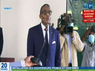 RTG/ Cérémonie d’installation des Gouverneurs promus et confirmés