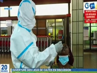 RTG/ Echange entre le Ministre, Lambert Noël Matha et les leaders religieux