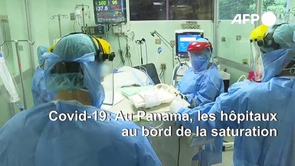Au Panama, des hôpitaux au bord de la saturation face au coronavirus