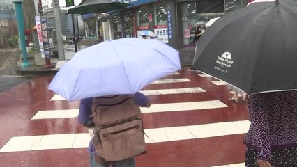 [날씨] 오늘 전국 비...제주·남부 곳곳 호우특보 / YTN