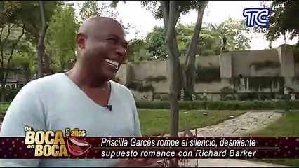 Supuesta novia de Richard Barker rompe el silencio y se refiere al rumor