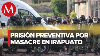 Dan prisión preventiva a presunto homicida de masacre en Irapuato