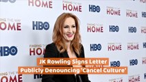 JK Rowling Addresses 'Cancel Culture' Publicly