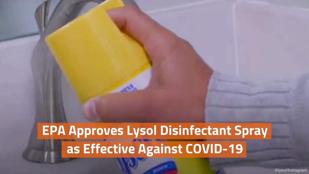 Lysol Gets Certified