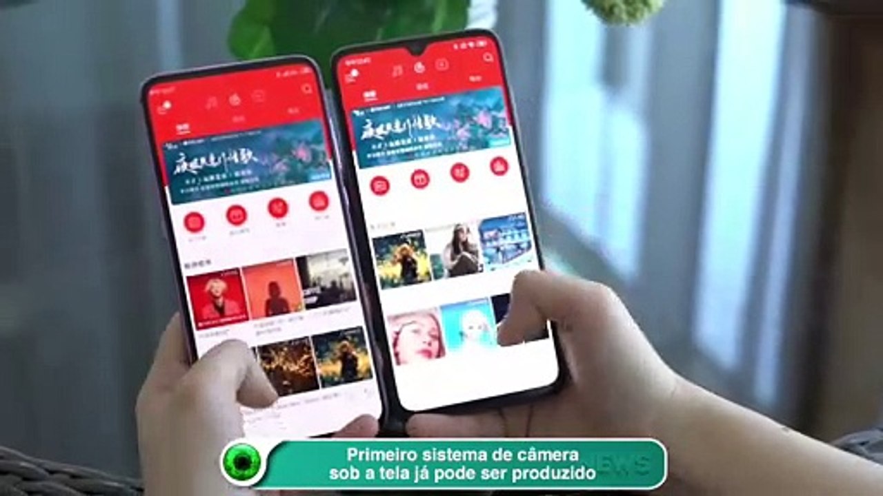 Primeiro sistema de câmera sob a tela já pode ser produzido