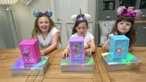 Sophia, Isabella e Alice e o Mistério do Cofre de Unicórnio Mágico Minnie Mouse Disney