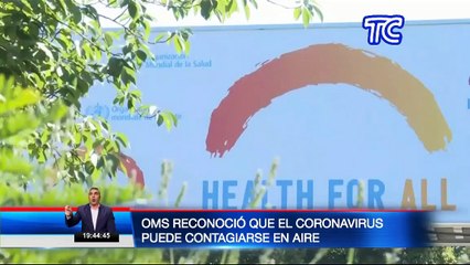 La OMS confirma que el coronavirus puede contagiarse por el aire