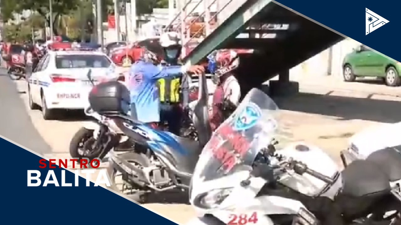 Mga mag-asawa o live-in partner na magka-angkas sa motorsiklo pero walang protective barrier, sinita ng PNP-HPG