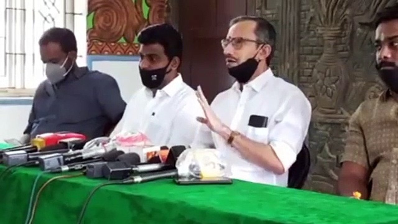 ബിജെപി സംസ്ഥാന ജനറൽ സെക്രട്ടറി എം.ടി രമേശ് ത്രിശ്ശുരിൽ നടത്തിയ വാർത്ത സമ്മേളനം - 08Jul2020