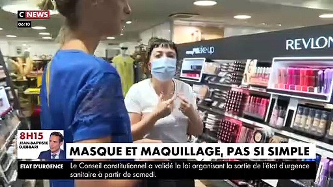 Avec le port du masque, il n'est pas si simple de se maquiller - Voici les nouvelles habitudes des femmes qui insistent notamment davantage sur ... les yeux !