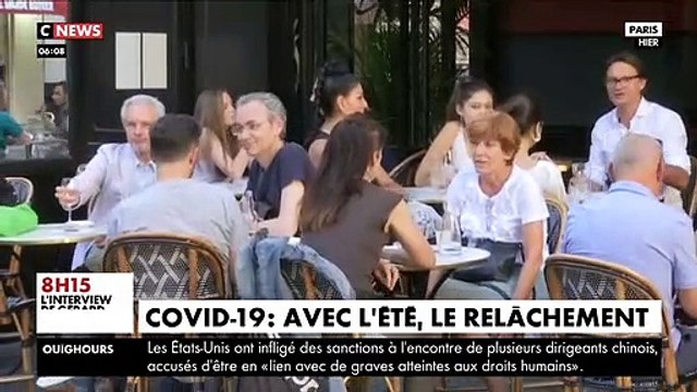 Coronavirus: Avec l'été, un relâchement de la vigilance et sur les gestes barrières inquiète beaucoup les infectiologues - L’épidémie de Covid-19 pourrait connaître un rebond plus rapide que prévu en France
