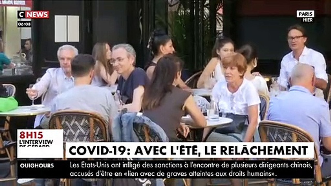 Coronavirus: Avec l'été, un relâchement de la vigilance et sur les gestes barrières inquiète beaucoup les infectiologues - L’épidémie de Covid-19 pourrait connaître un rebond plus rapide que prévu en France