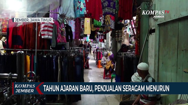 Tahun Ajaran Baru, Penjualan Seragam Sekolah Justru Tak Laku