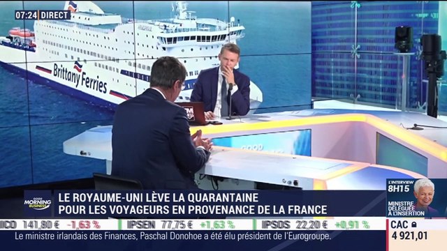Jean-Marc Roué (Brittany Ferries) : Brittany Ferries prévoit une importante perte de CA en 2020 - 10/07