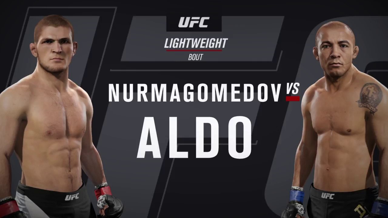 UFC 2 - Khabib Nurmagomedov vs Jose Aldo (CPU vs CPU)