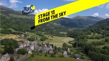 Tour de France 2020 - Étape 13 vue du ciel / Stage 13 from the sky : Chatel Guyon - Puy Mary