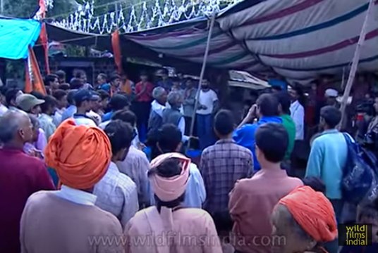 In trance for the love of the goddess - Nanda devi Raj Jat Yatra