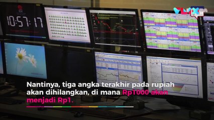 RI Mau Ubah Rp1.000 Jadi Rp1, Begini Penampakannya