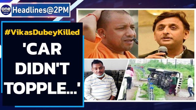 Vikas Dubey killed in an encounter, Akhilesh Yadav raises questions | Oneindia News