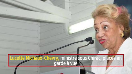 Lucette Michaux-Chevry, ministre sous Chirac, placée en garde à vue