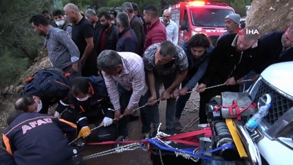 Kayıp Gencin Kaza Yapıp Uçuruma Düştüğü Ortaya Çıktı