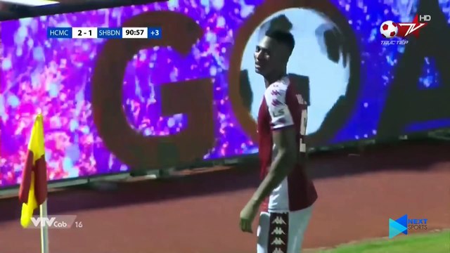 3 bàn thắng trong 5 phút điên rồ nhất lịch sử V.League! - CLB TP. HCM - SHB Đà Nẵng - NEXT SPORTS