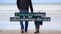 2 miesiące urlopu rodzicielskiego dla ojca