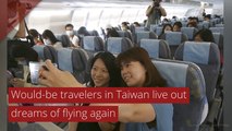 Would-be travelers in Taiwan live out dreams of flying again, and other top stories from July 10, 2020.