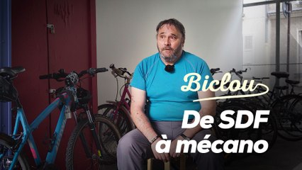 De sans-abri à réparateur de vélo, la longue route de Thierry