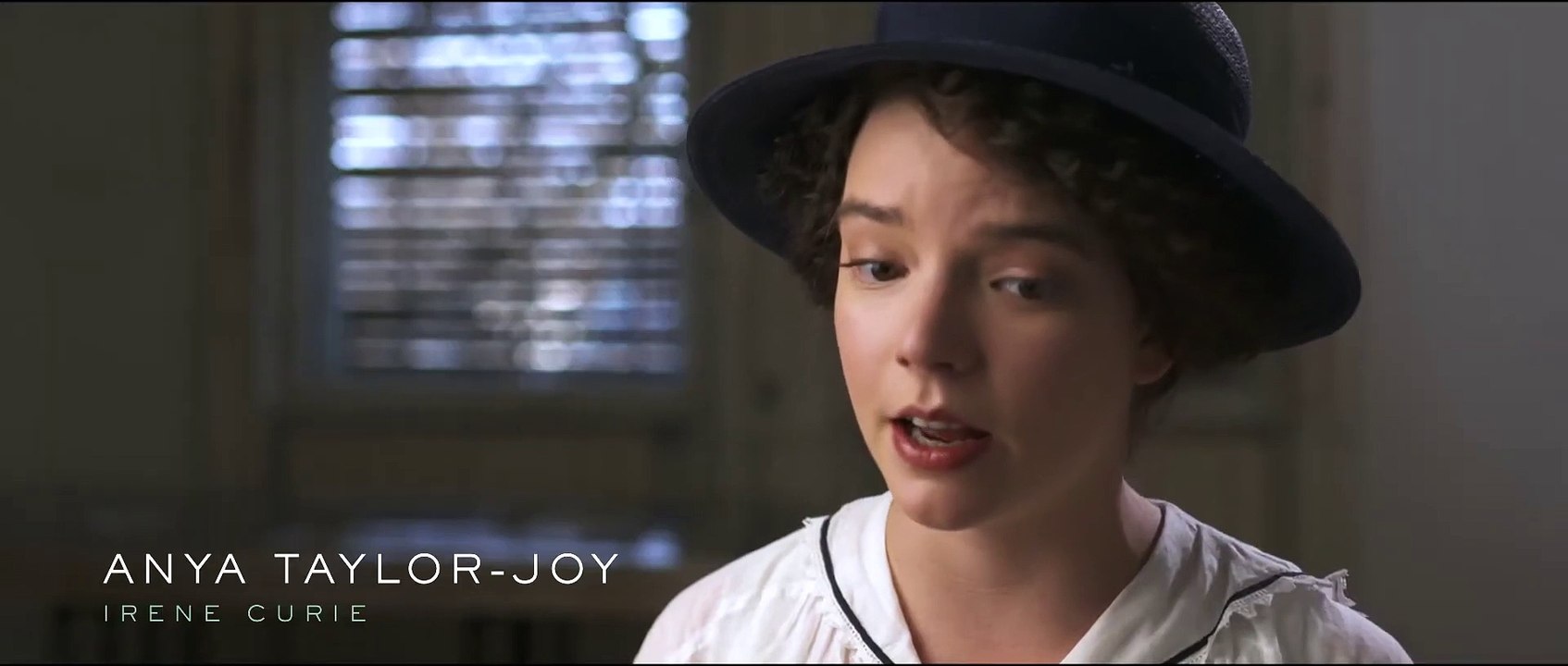 MARIE CURIE ELEMENTE DES LEBENS Film mit Rosamund Pike, Sam Riley, Aneurin Barnard, und Anya Taylor-Joy