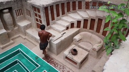 Unbelievable! Build Most Amazing Simple Underground Temple Living of the King by Z videos