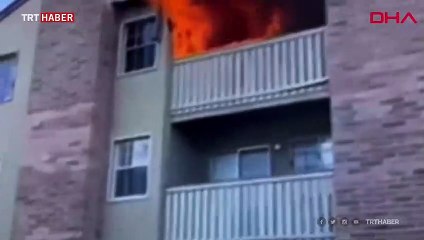 ABD'de 3. kattan düşen çocuğu eski futbolcu kurtardı