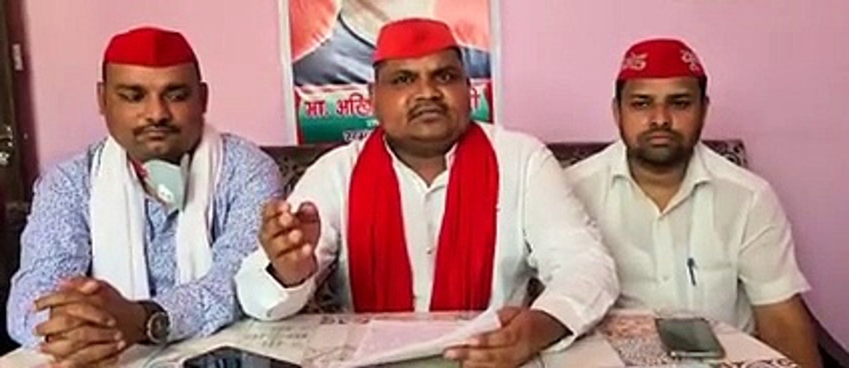 हरदोई: पार्टी जिलाध्यक्ष मेरी हत्या करा सकते हैं- संजय कश्यप