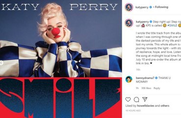 Katy Perry : son nouvel album arrive le 14 août!