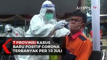 7 Provinsi dengan Kasus Baru Positif Corona Terbanyak per 10 Juli 2020