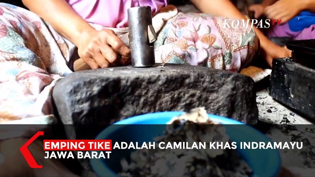 Melihat Produksi Emping Tike, Makanan Khas Indramayu.